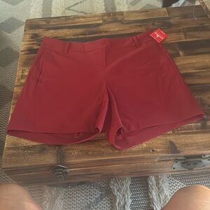SPANX Women's Dark Cherry Shorts NWT Medium